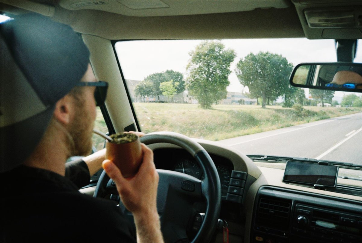 Lucas, one of our instructors, sharing yerba mate